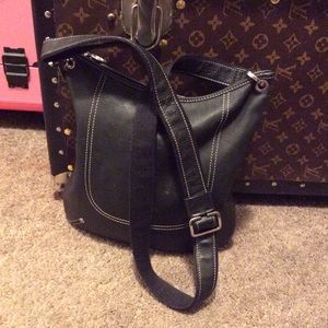 Longchamp leather crossbody